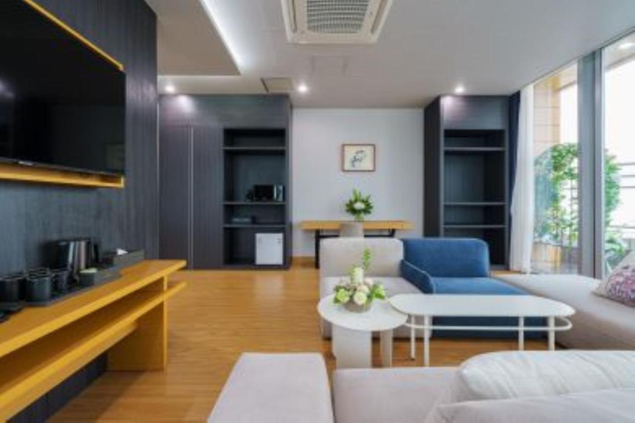 광수호텔 해운대 Kwangsu Hotel Busan Bagian luar foto