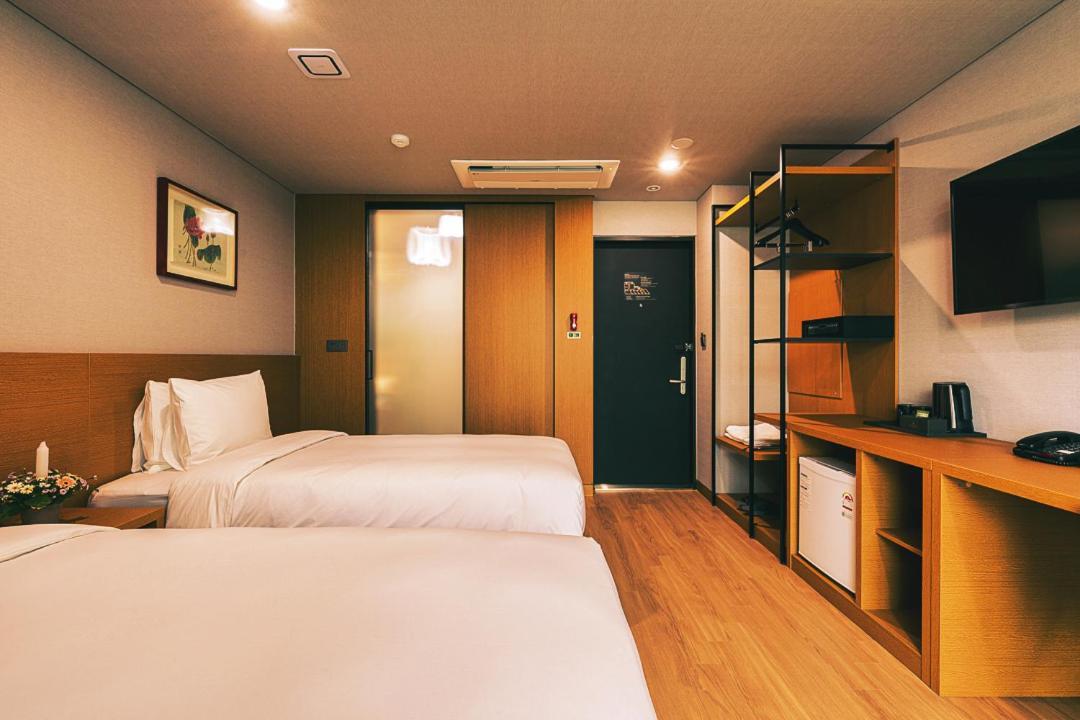 광수호텔 해운대 Kwangsu Hotel Busan Bagian luar foto