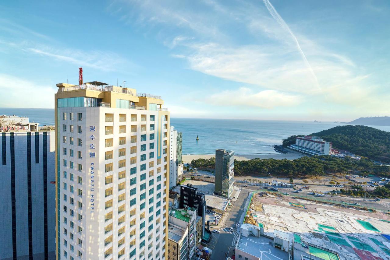 광수호텔 해운대 Kwangsu Hotel Busan Bagian luar foto